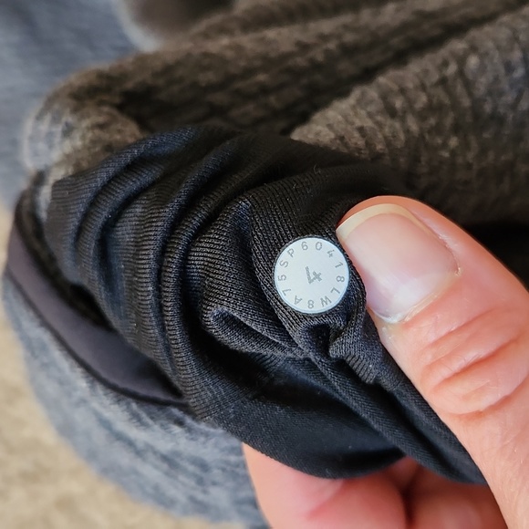 Lululemon on repeat dress. Heathered core dark grey. Size 4. - Picture 6 of 9